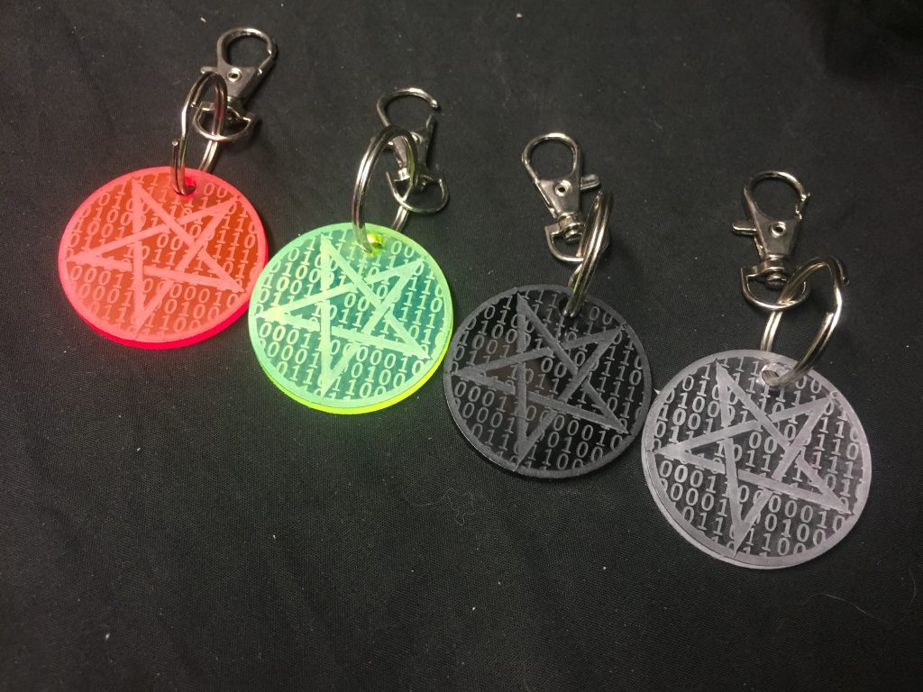 Perspex Key Rings from Moomin Merchandise