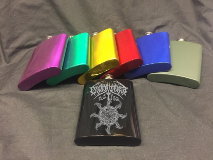 Chaos Under No Ties Hip Flask - Image 6