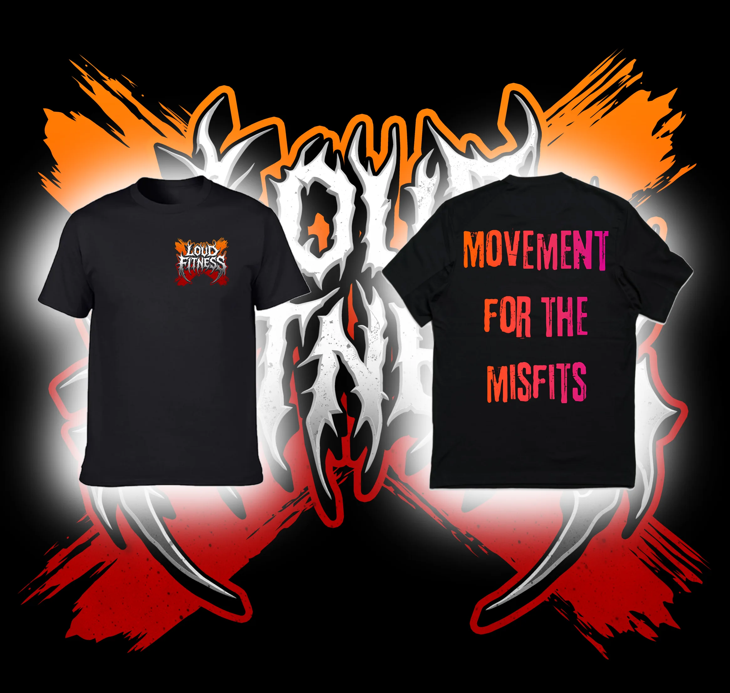 Loud Fitness Misfits Tee